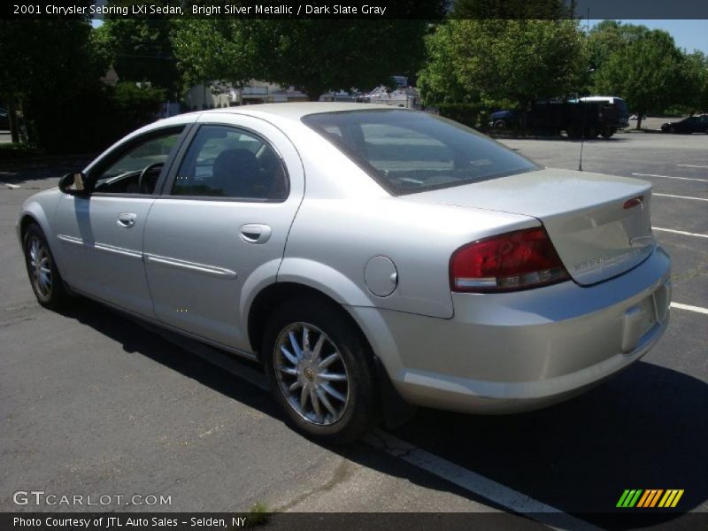 Bright Silver Metallic / Dark Slate Gray 2001 Chrysler Sebring LXi Sedan