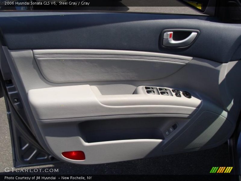 Steel Gray / Gray 2006 Hyundai Sonata GLS V6