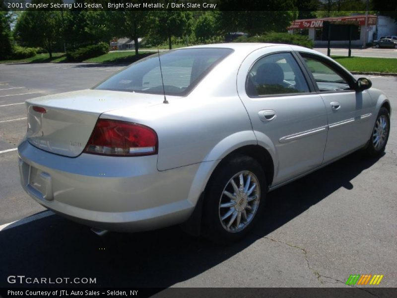 Bright Silver Metallic / Dark Slate Gray 2001 Chrysler Sebring LXi Sedan