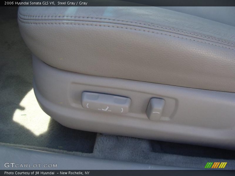 Steel Gray / Gray 2006 Hyundai Sonata GLS V6