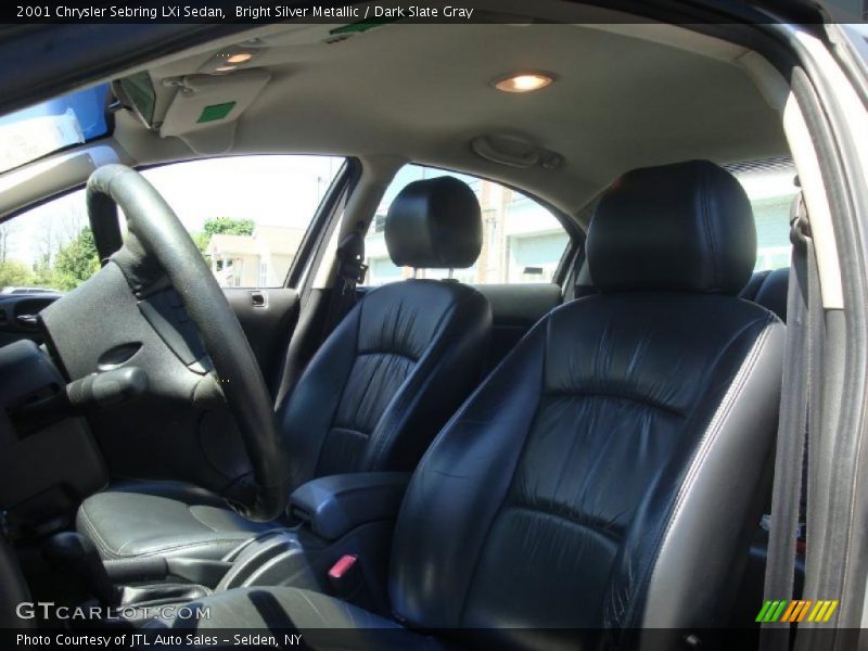 Bright Silver Metallic / Dark Slate Gray 2001 Chrysler Sebring LXi Sedan