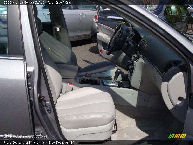 Steel Gray / Gray 2006 Hyundai Sonata GLS V6