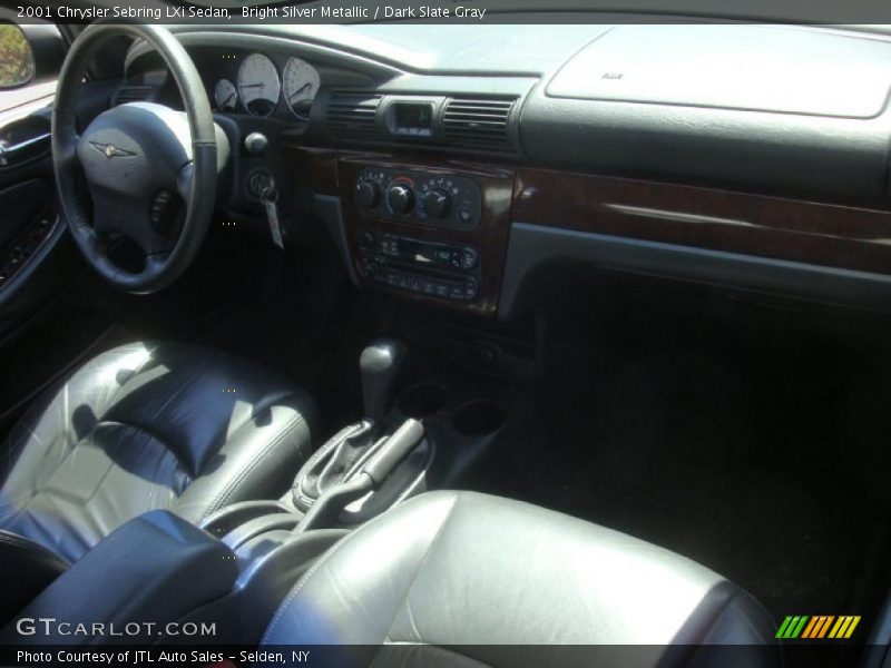 Bright Silver Metallic / Dark Slate Gray 2001 Chrysler Sebring LXi Sedan