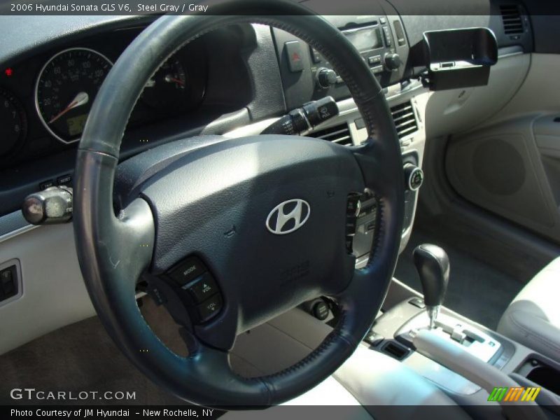 Steel Gray / Gray 2006 Hyundai Sonata GLS V6
