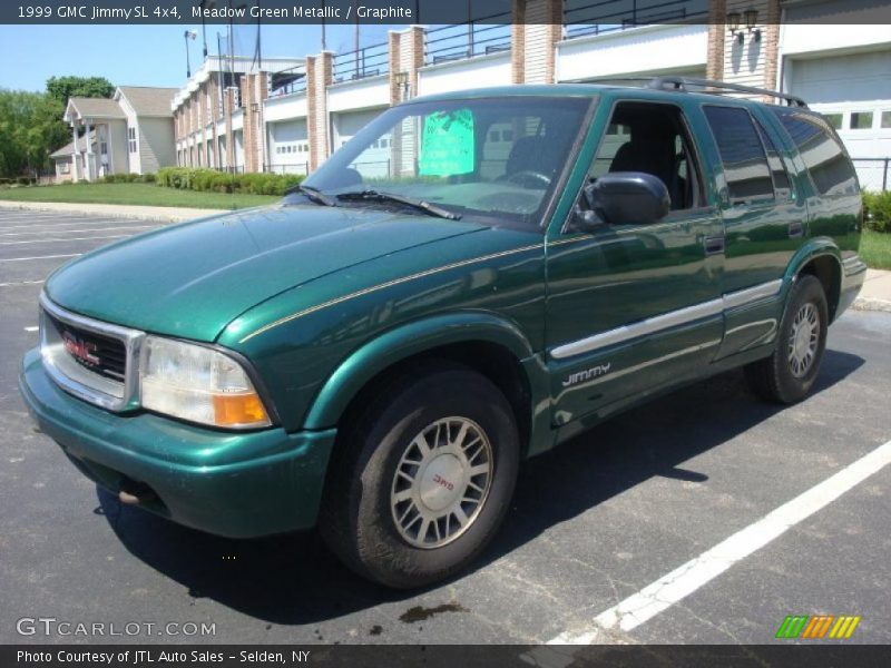 Meadow Green Metallic / Graphite 1999 GMC Jimmy SL 4x4