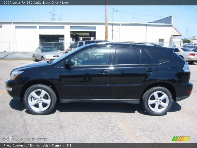 Black Onyx / Ivory 2007 Lexus RX 350 AWD
