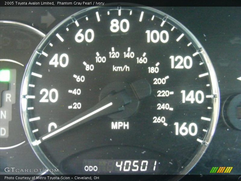 Phantom Gray Pearl / Ivory 2005 Toyota Avalon Limited