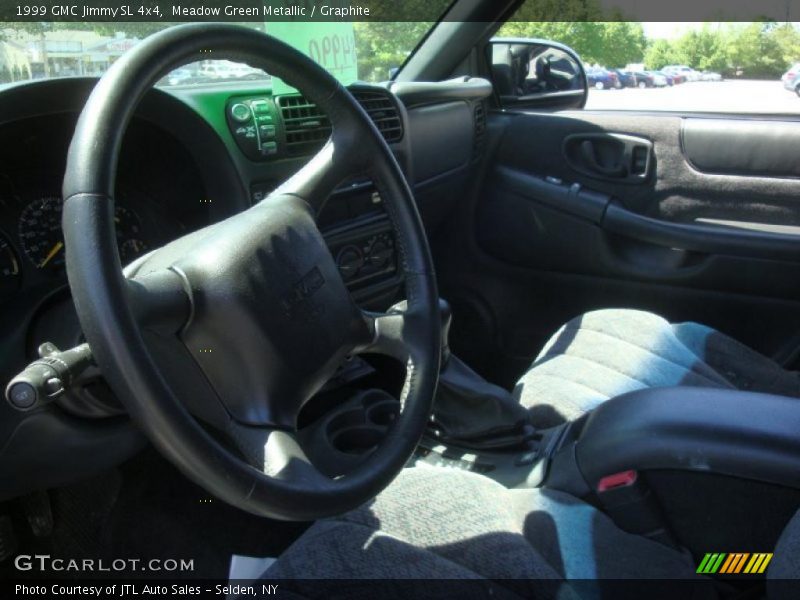 Meadow Green Metallic / Graphite 1999 GMC Jimmy SL 4x4