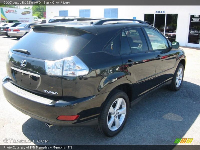 Black Onyx / Ivory 2007 Lexus RX 350 AWD