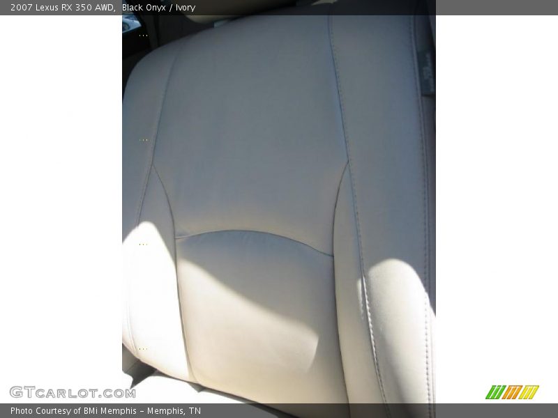 Black Onyx / Ivory 2007 Lexus RX 350 AWD