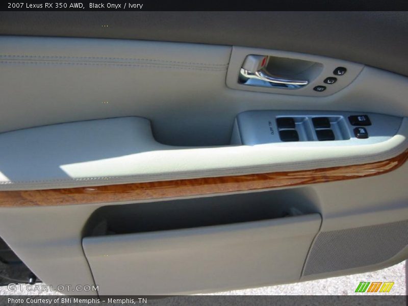 Black Onyx / Ivory 2007 Lexus RX 350 AWD