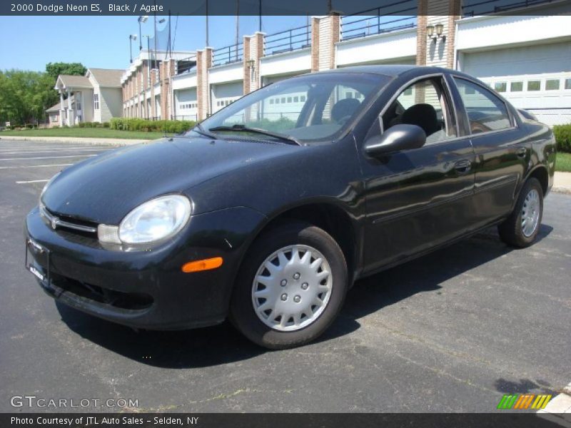 Black / Agate 2000 Dodge Neon ES
