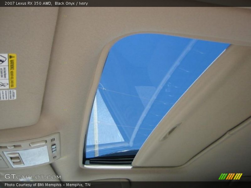 Black Onyx / Ivory 2007 Lexus RX 350 AWD