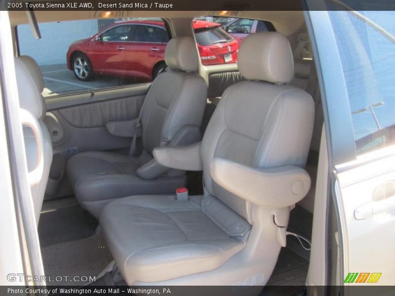 Desert Sand Mica / Taupe 2005 Toyota Sienna XLE AWD