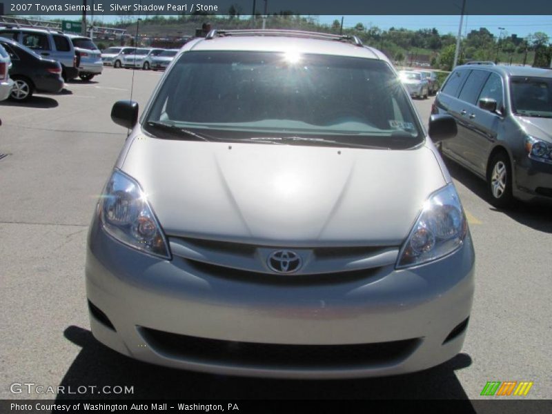 Silver Shadow Pearl / Stone 2007 Toyota Sienna LE