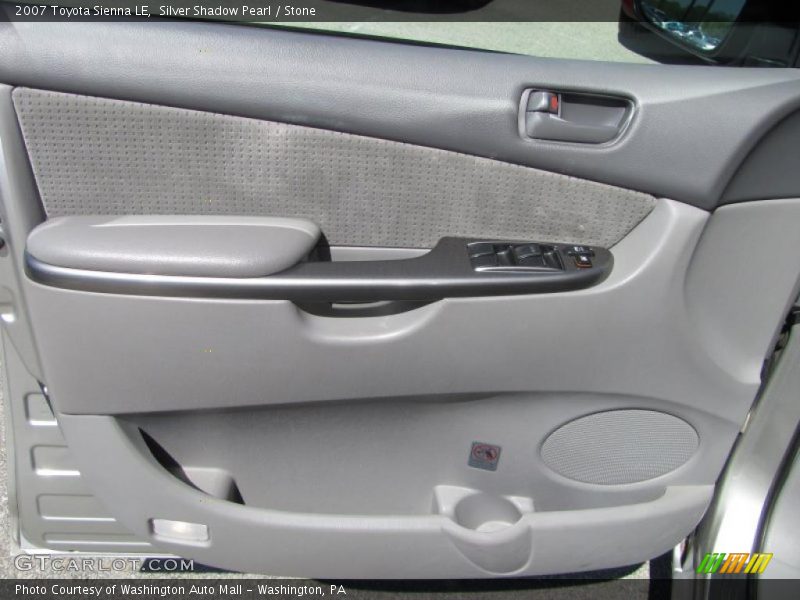 Silver Shadow Pearl / Stone 2007 Toyota Sienna LE