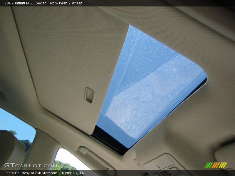 Ivory Pearl / Wheat 2007 Infiniti M 35 Sedan