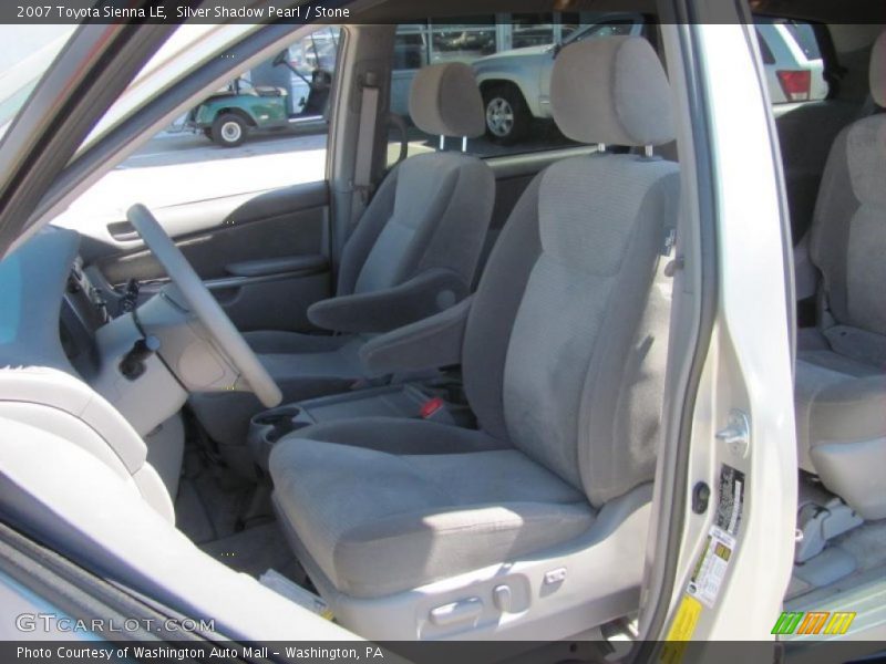 Silver Shadow Pearl / Stone 2007 Toyota Sienna LE