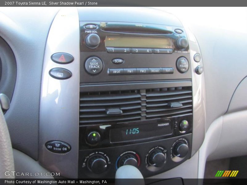 Silver Shadow Pearl / Stone 2007 Toyota Sienna LE