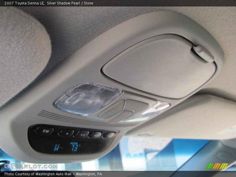 Silver Shadow Pearl / Stone 2007 Toyota Sienna LE