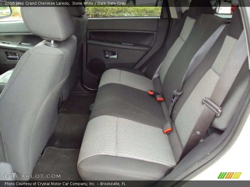 Stone White / Dark Slate Gray 2010 Jeep Grand Cherokee Laredo