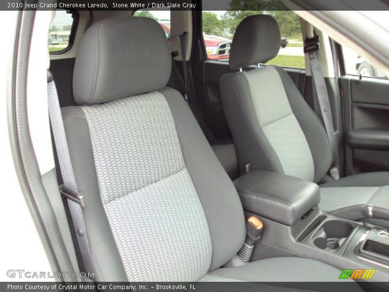 Stone White / Dark Slate Gray 2010 Jeep Grand Cherokee Laredo