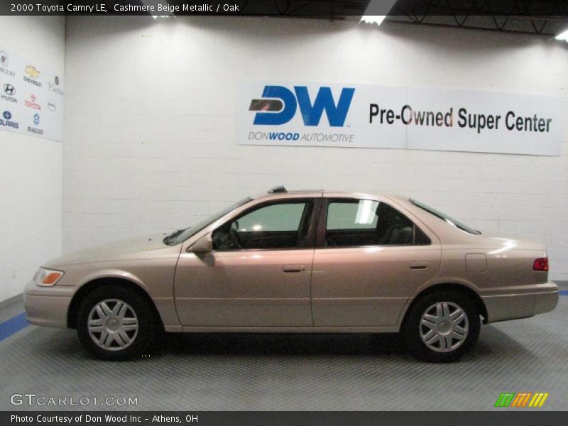 Cashmere Beige Metallic / Oak 2000 Toyota Camry LE