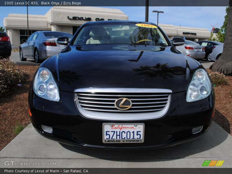 Black Onyx / Ecru Beige 2005 Lexus SC 430