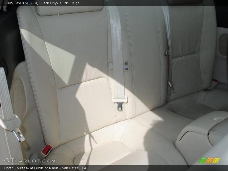 Black Onyx / Ecru Beige 2005 Lexus SC 430