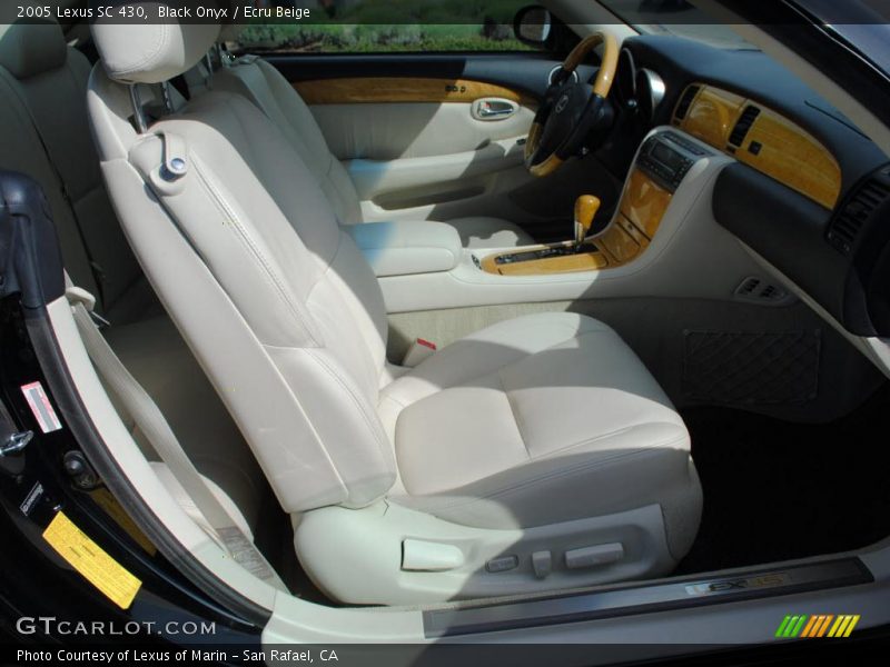 Black Onyx / Ecru Beige 2005 Lexus SC 430