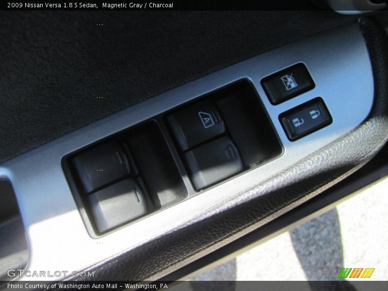 Magnetic Gray / Charcoal 2009 Nissan Versa 1.8 S Sedan