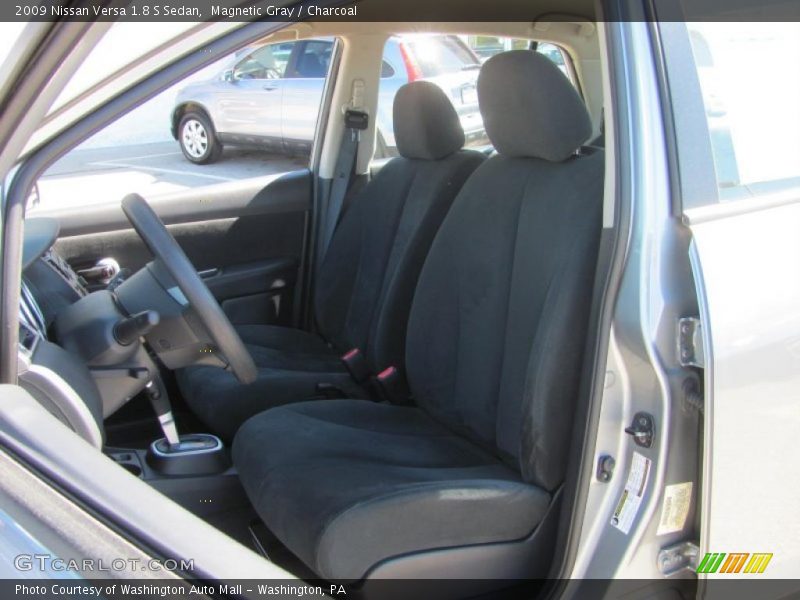 Magnetic Gray / Charcoal 2009 Nissan Versa 1.8 S Sedan