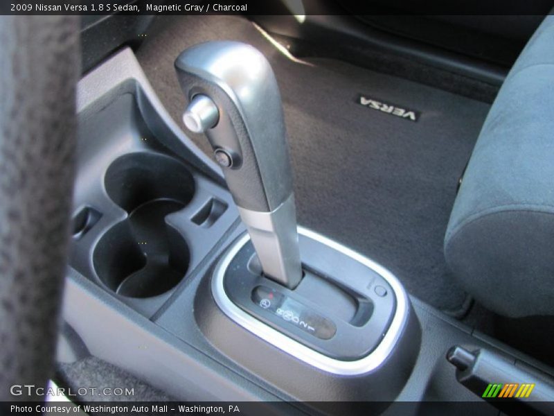 Magnetic Gray / Charcoal 2009 Nissan Versa 1.8 S Sedan