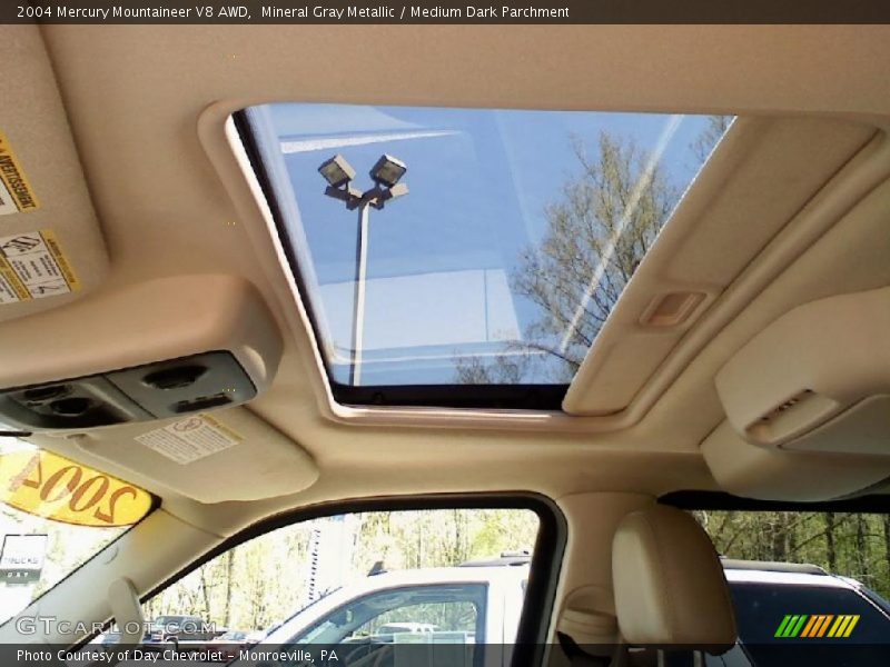 Mineral Gray Metallic / Medium Dark Parchment 2004 Mercury Mountaineer V8 AWD