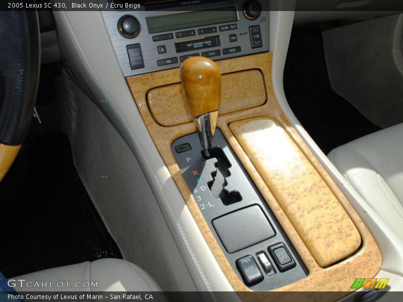 Black Onyx / Ecru Beige 2005 Lexus SC 430