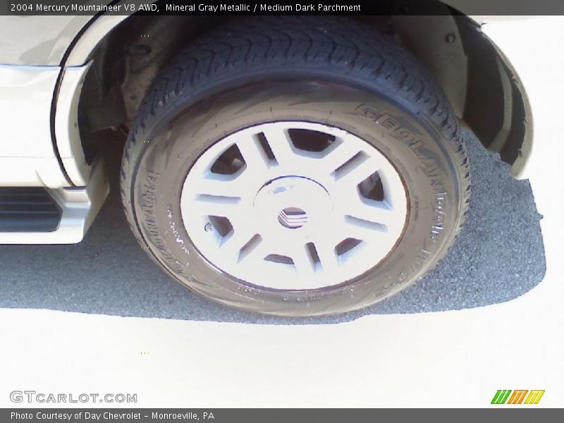 Mineral Gray Metallic / Medium Dark Parchment 2004 Mercury Mountaineer V8 AWD