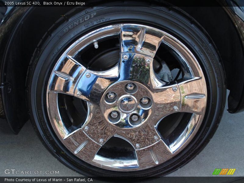 Black Onyx / Ecru Beige 2005 Lexus SC 430