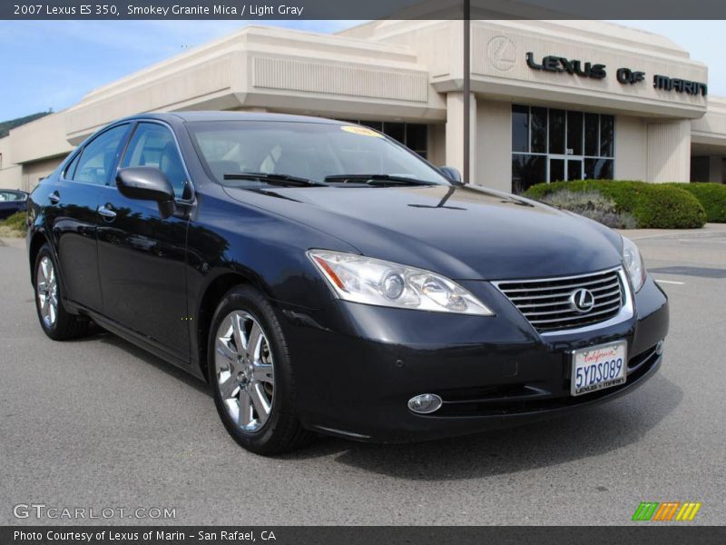 Smokey Granite Mica / Light Gray 2007 Lexus ES 350