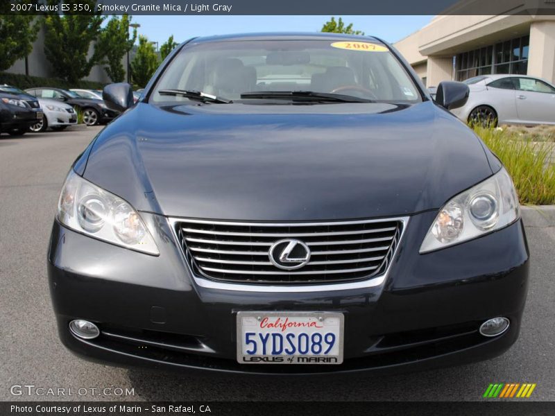Smokey Granite Mica / Light Gray 2007 Lexus ES 350