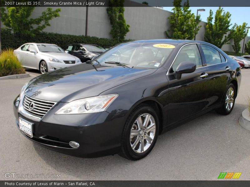 Smokey Granite Mica / Light Gray 2007 Lexus ES 350