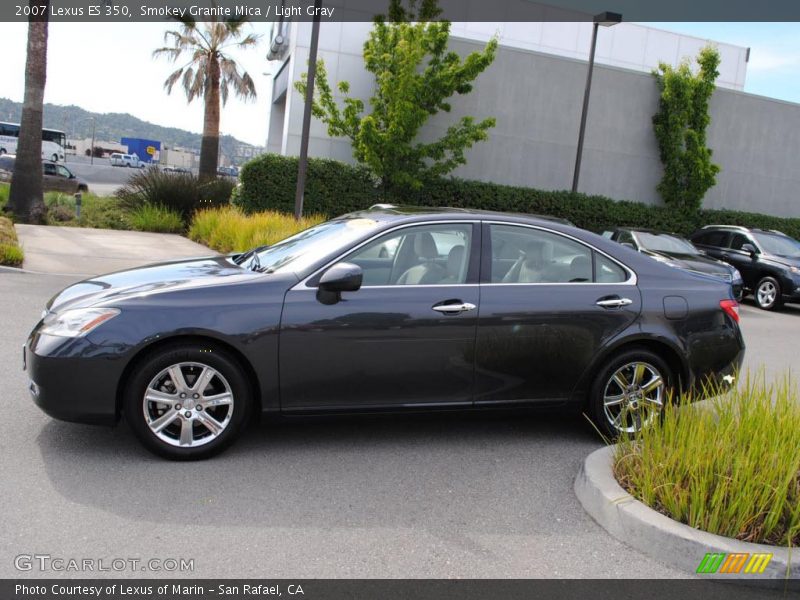 Smokey Granite Mica / Light Gray 2007 Lexus ES 350