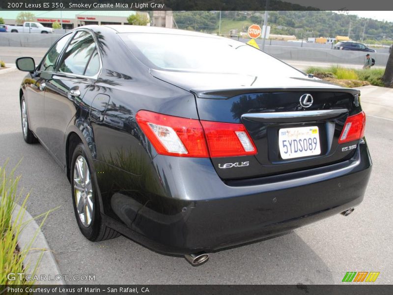 Smokey Granite Mica / Light Gray 2007 Lexus ES 350