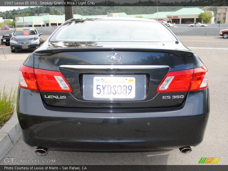 Smokey Granite Mica / Light Gray 2007 Lexus ES 350