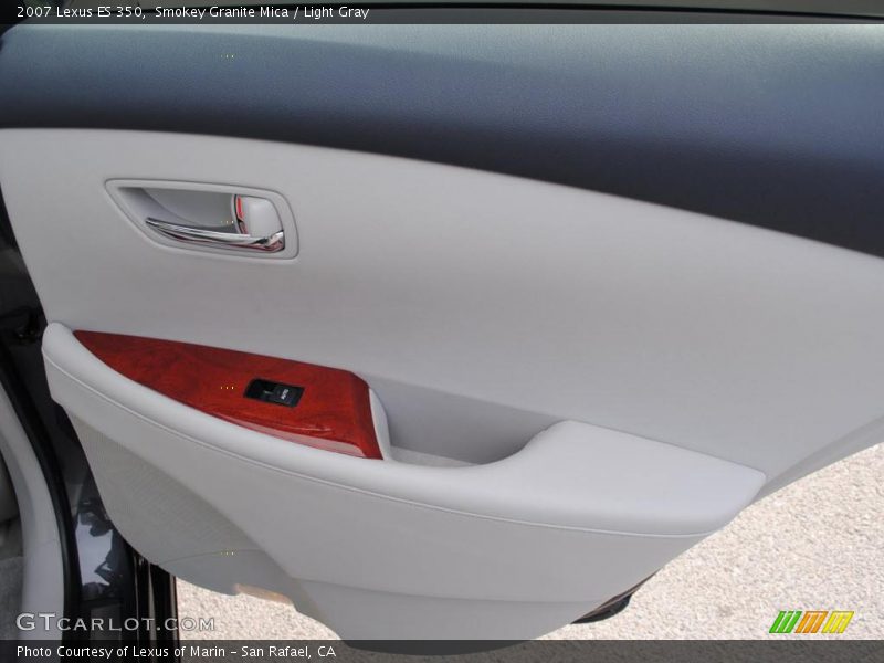 Smokey Granite Mica / Light Gray 2007 Lexus ES 350