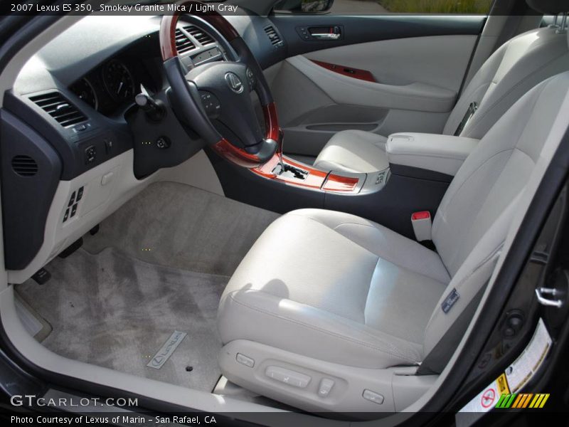 Smokey Granite Mica / Light Gray 2007 Lexus ES 350
