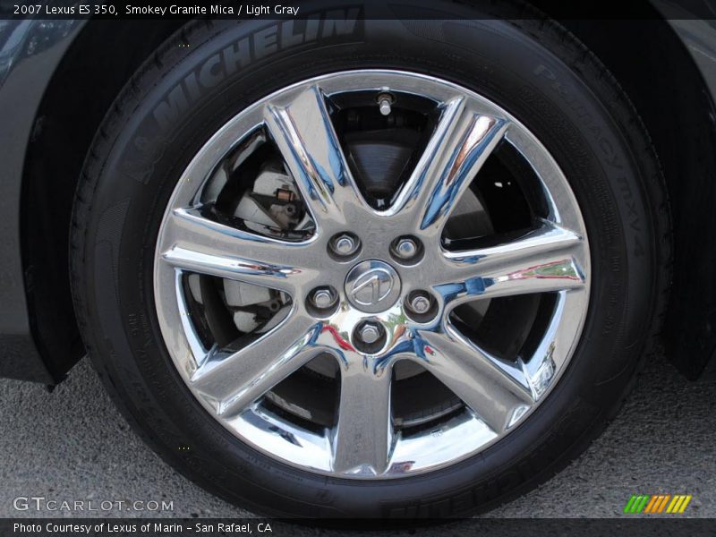 Smokey Granite Mica / Light Gray 2007 Lexus ES 350