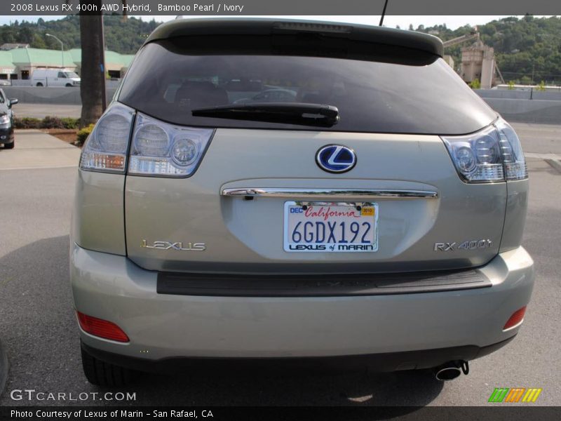 Bamboo Pearl / Ivory 2008 Lexus RX 400h AWD Hybrid