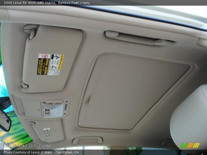 Bamboo Pearl / Ivory 2008 Lexus RX 400h AWD Hybrid