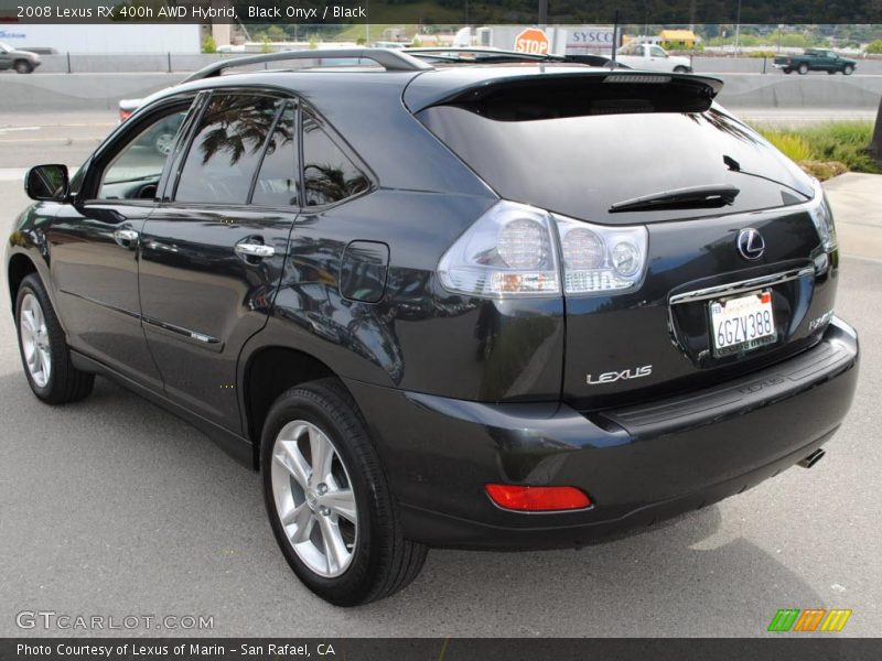 Black Onyx / Black 2008 Lexus RX 400h AWD Hybrid