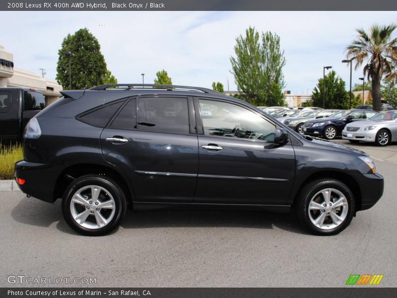 Black Onyx / Black 2008 Lexus RX 400h AWD Hybrid